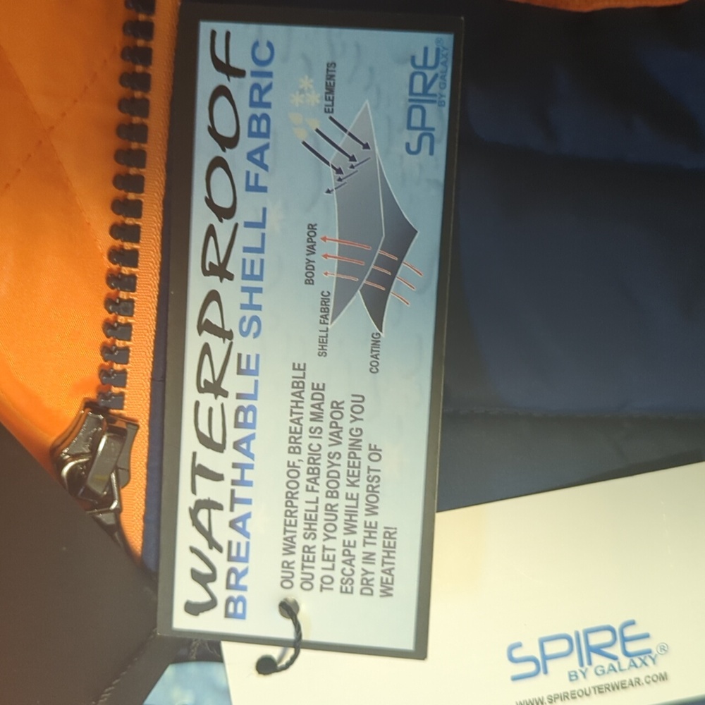 NWT Spire Waterproof Hooded Jacket - Picture 11 of 12